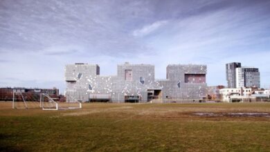 دانلود نمونه تطبیقی خوابگاه دانشجویی سیمونز هال دانشگاه MIT