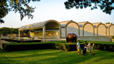 دانلود نمونه تطبیقی موزه کیمبل